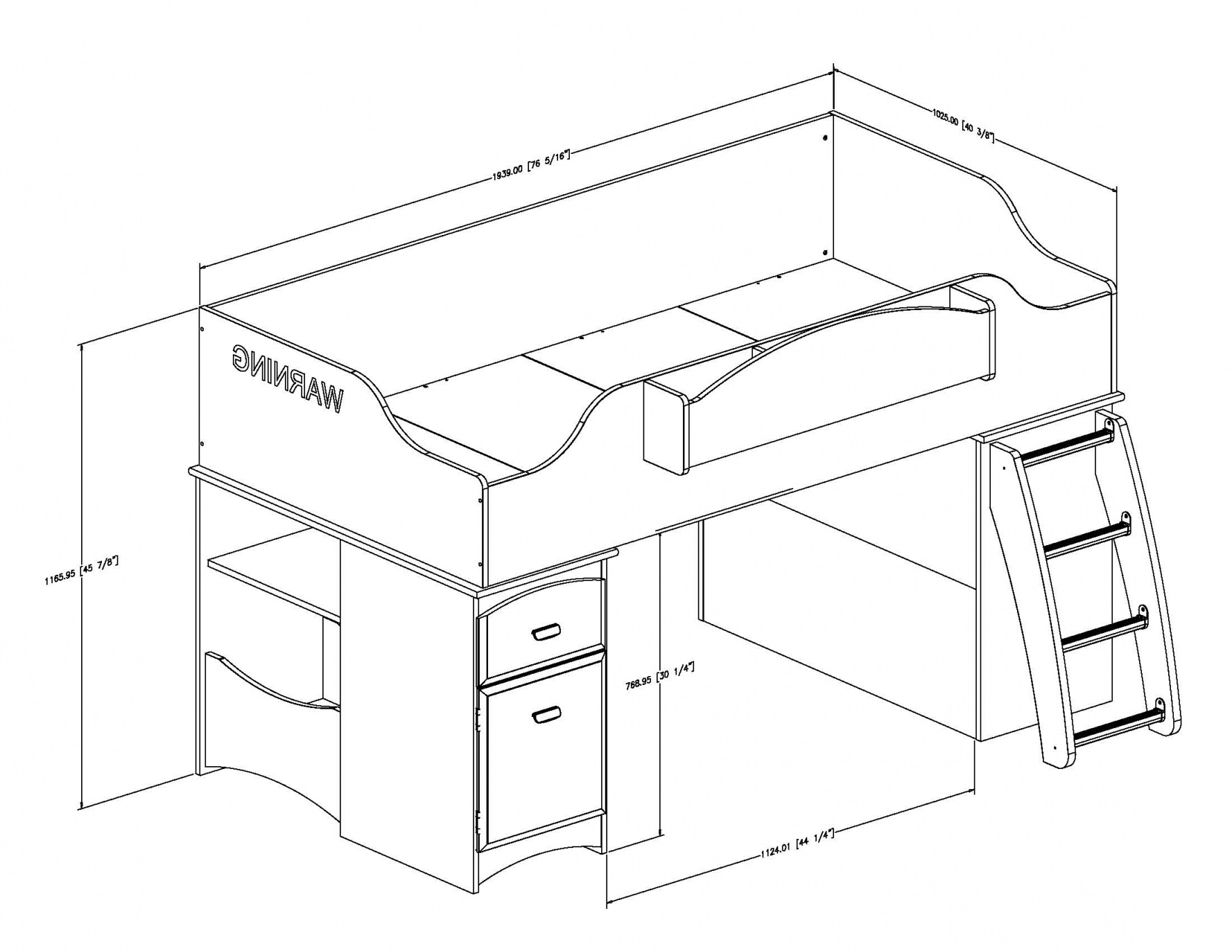 Bunk Bed Drawing at GetDrawings Free download