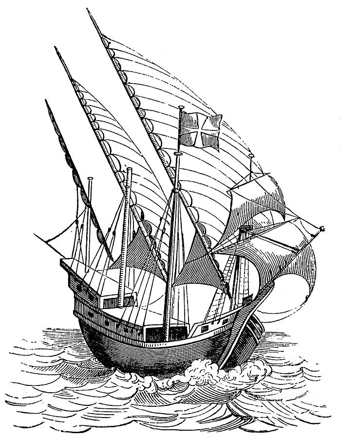 Caravel Drawing at GetDrawings Free download