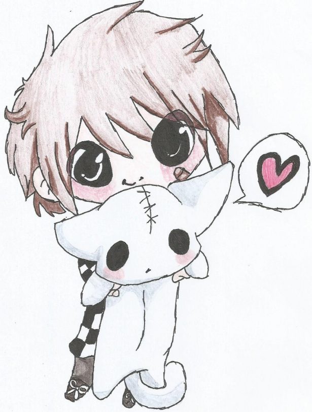 Chibi Boy Drawing at GetDrawings Free download