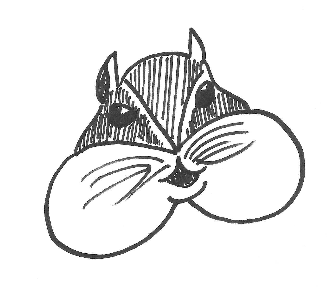 Chipmunk Drawing at GetDrawings Free download