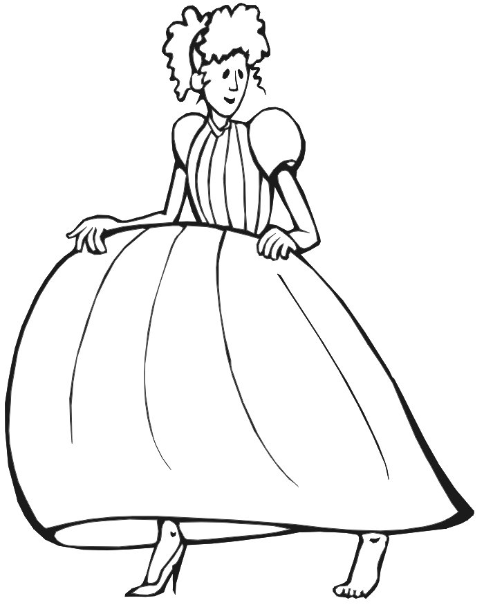 Cinderella Want To Try The Shoe Super Coloring Pagine da.