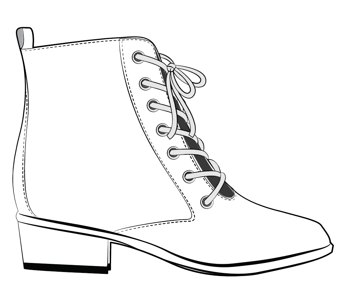 Combat Boots Drawing at GetDrawings Free download