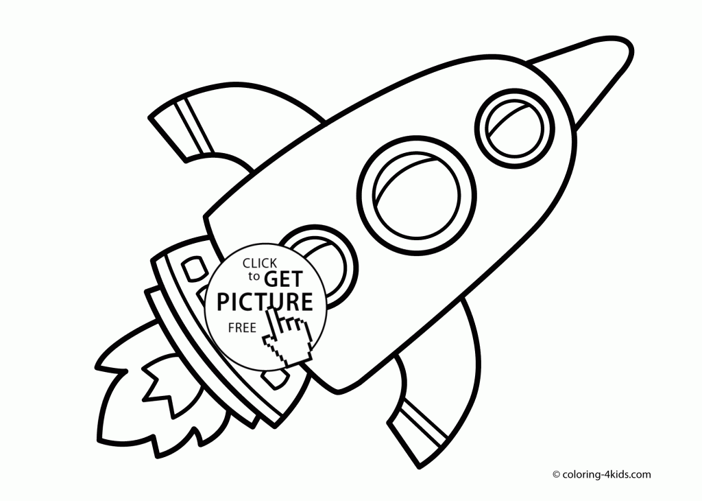 Free ROCKET Coloring Pages for Download (Printable PDF)