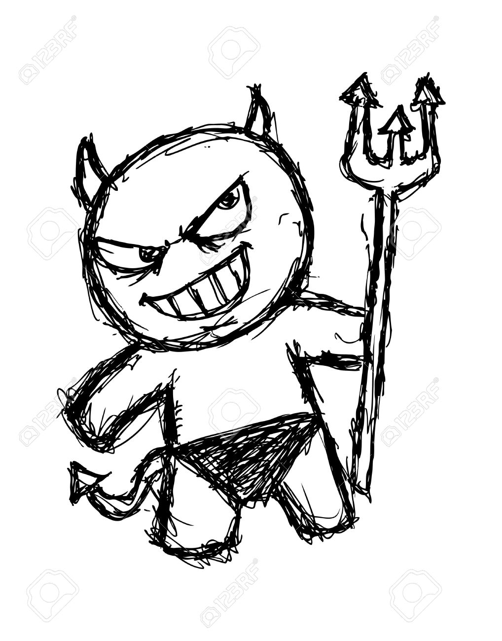 Devil Horns Drawing at GetDrawings Free download