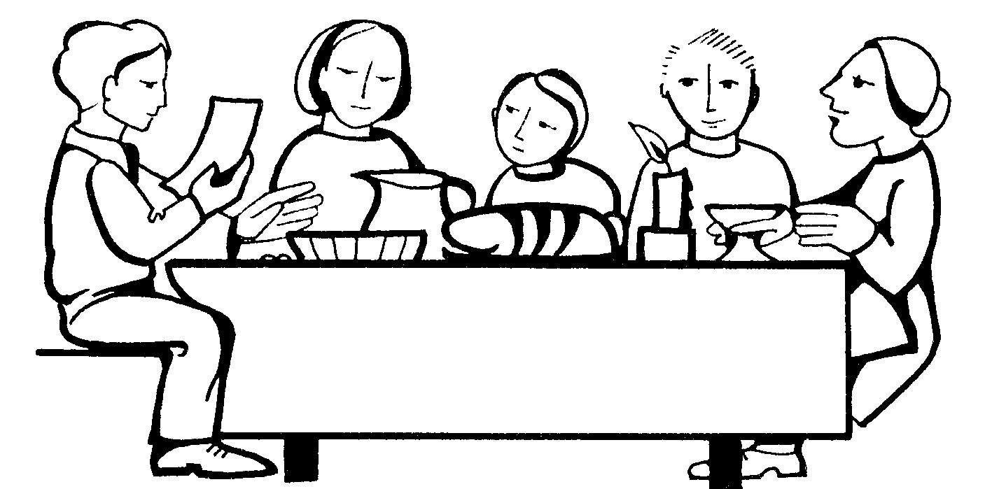 Dinner Table Drawing at GetDrawings Free download