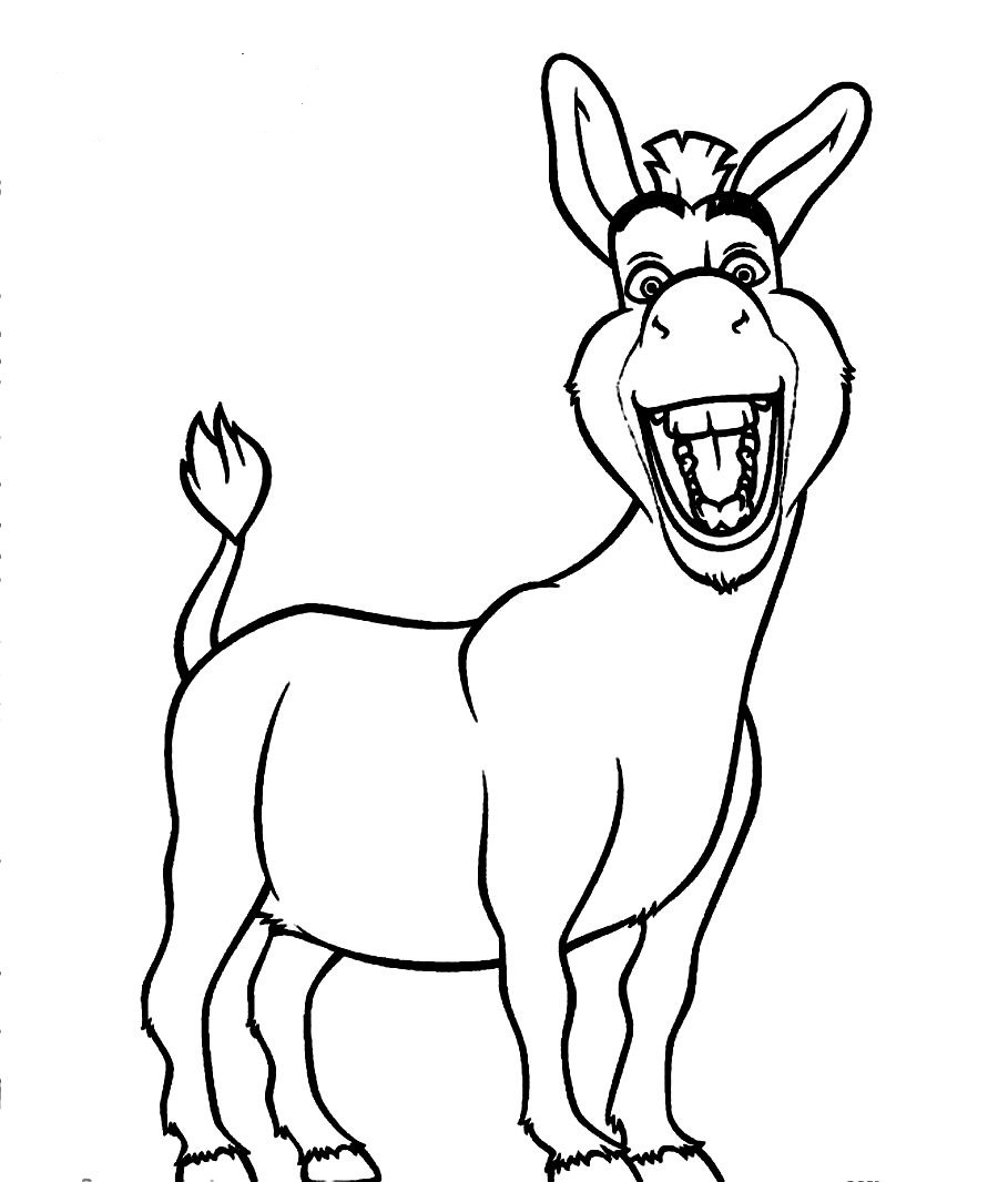 Donkey Drawing Easy at GetDrawings Free download