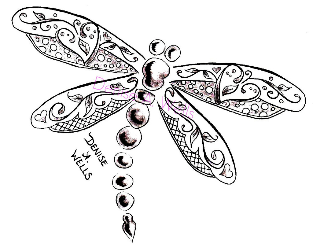 Dragonfly Drawing at GetDrawings Free download