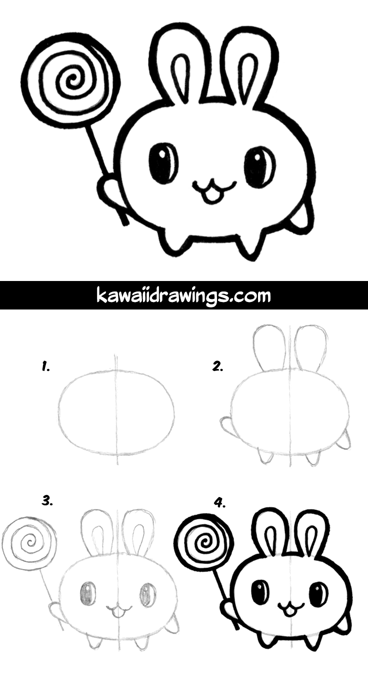 Easy Bunny Face Drawing at GetDrawings Free download