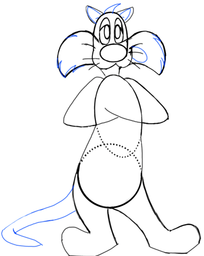 How To Draw Tweety Bird From Looney Tunes With Easy Steps Drawing