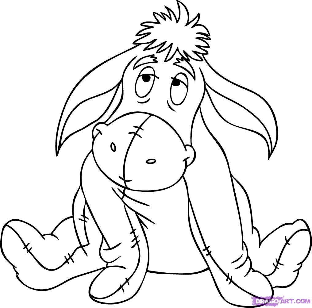 Esel Winnie Pooh Malvorlage Malvorlagen