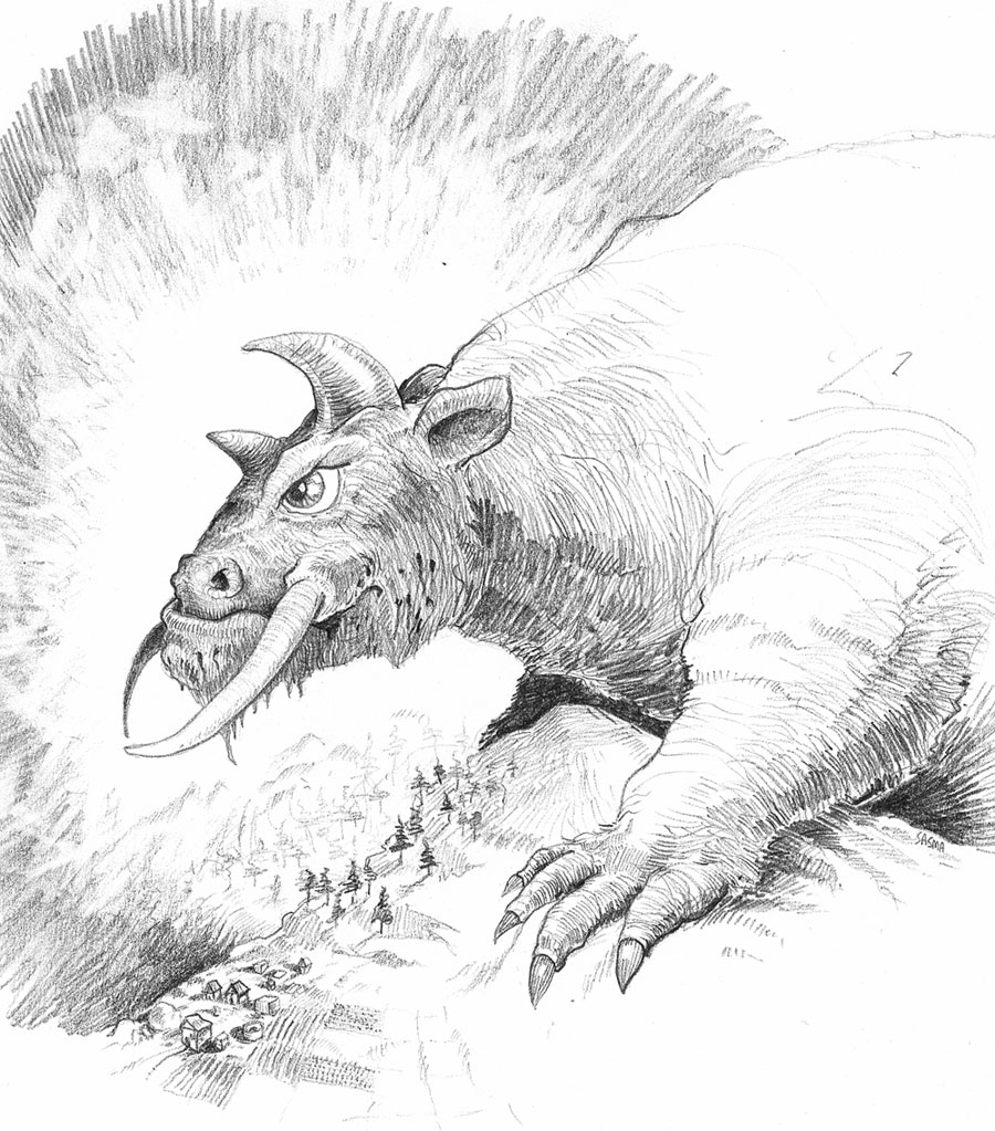 Evil Monster Drawing at GetDrawings Free download