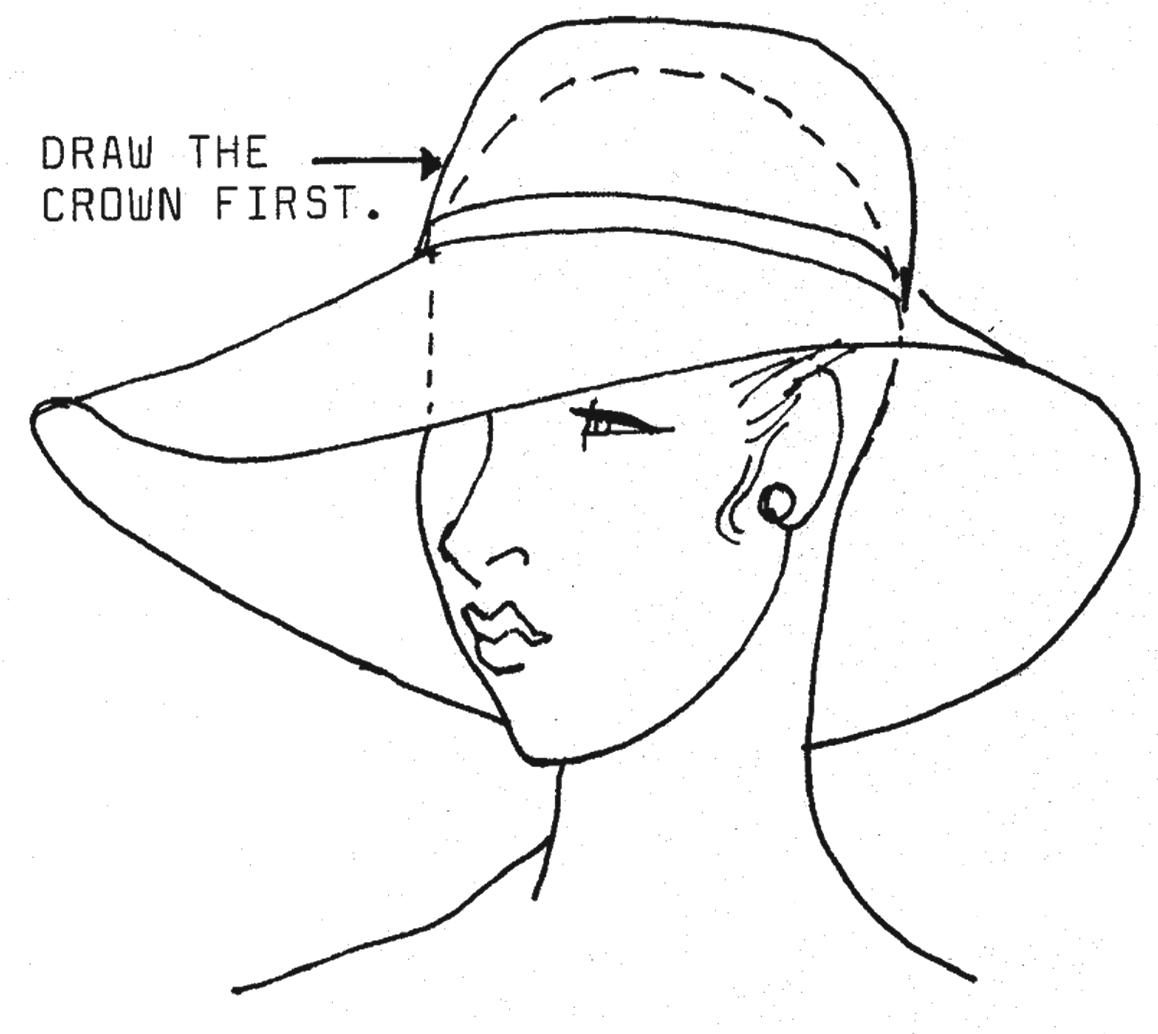 Fedora Hat Drawing at GetDrawings Free download