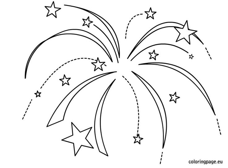 Firework Drawing at GetDrawings Free download