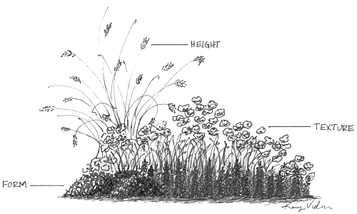 Flower Bed Drawing at GetDrawings | Free download
