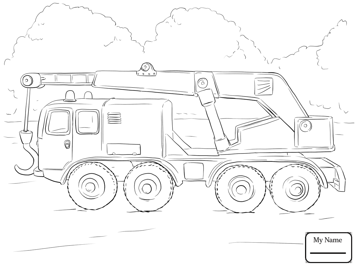 Forklift Coloring Pages Truck Clipart Trucks Printable Vehicle Kids