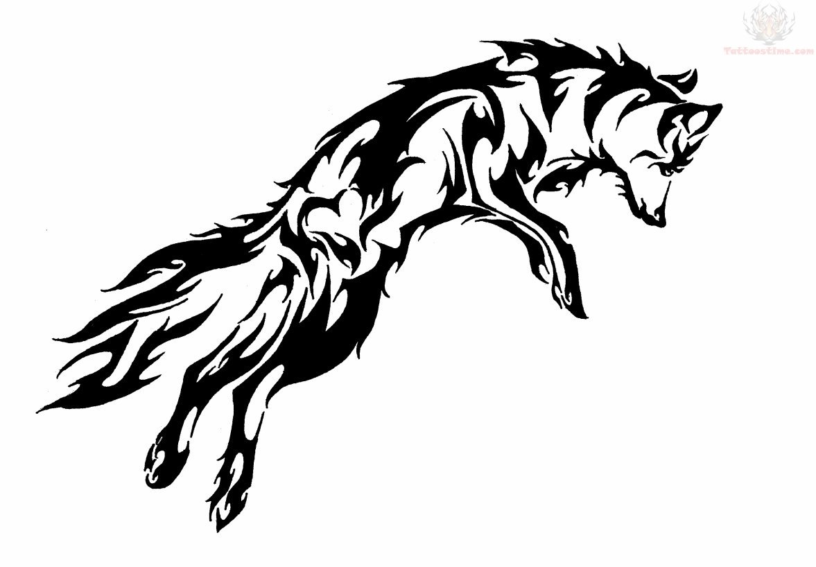 Fox And Wolf Drawing at GetDrawings Free download