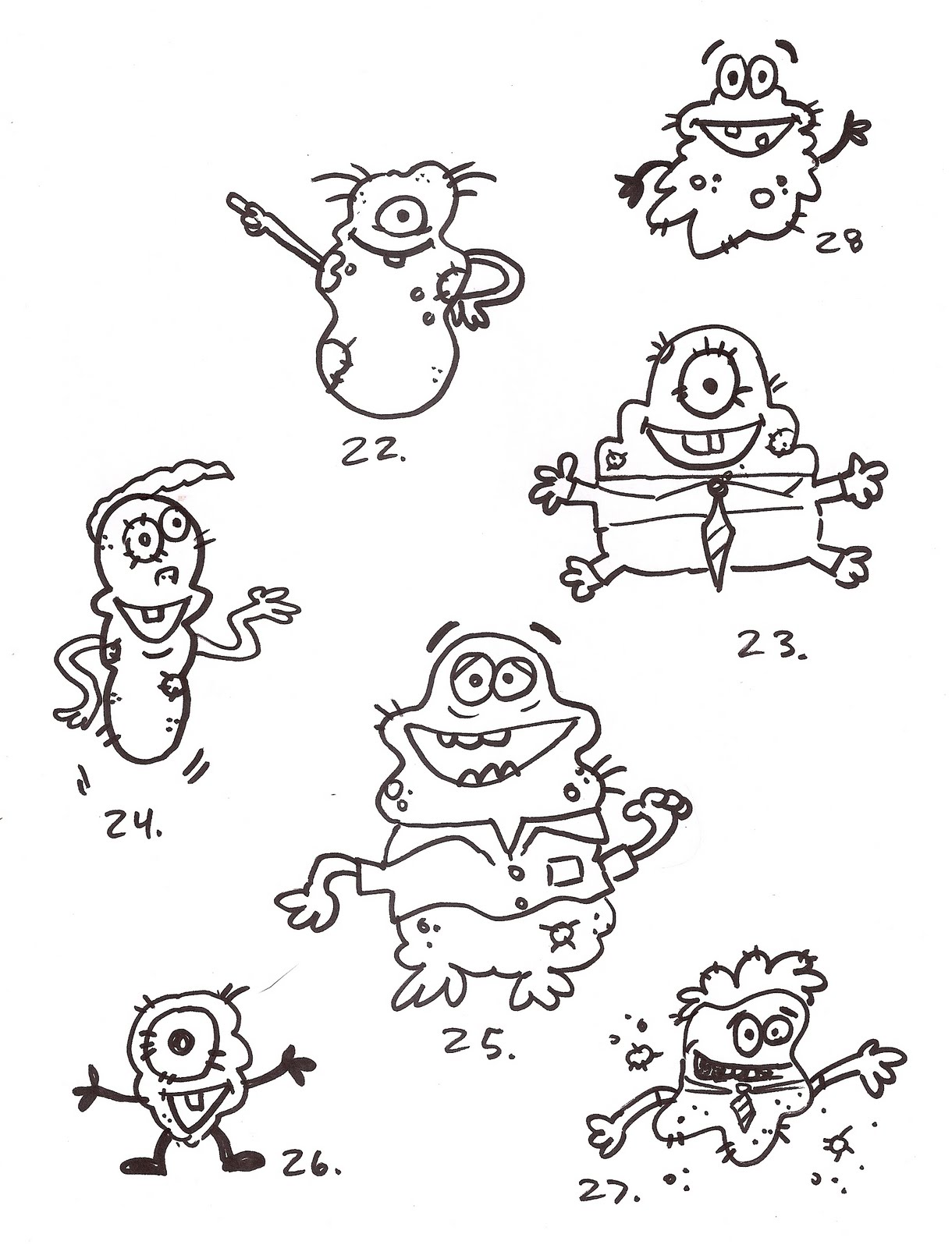 Germs Coloring Pages Best Coloring Pages For Kids