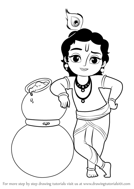 Krishna Drawing at GetDrawings Free download