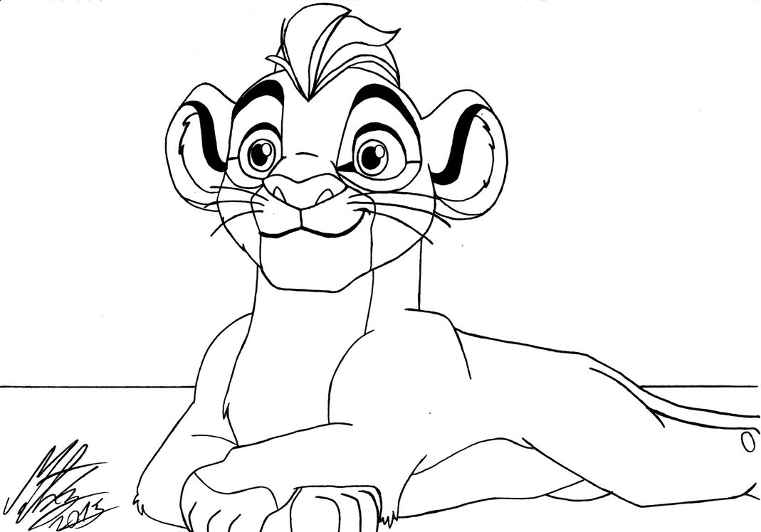 Lion Easy Drawing at GetDrawings Free download