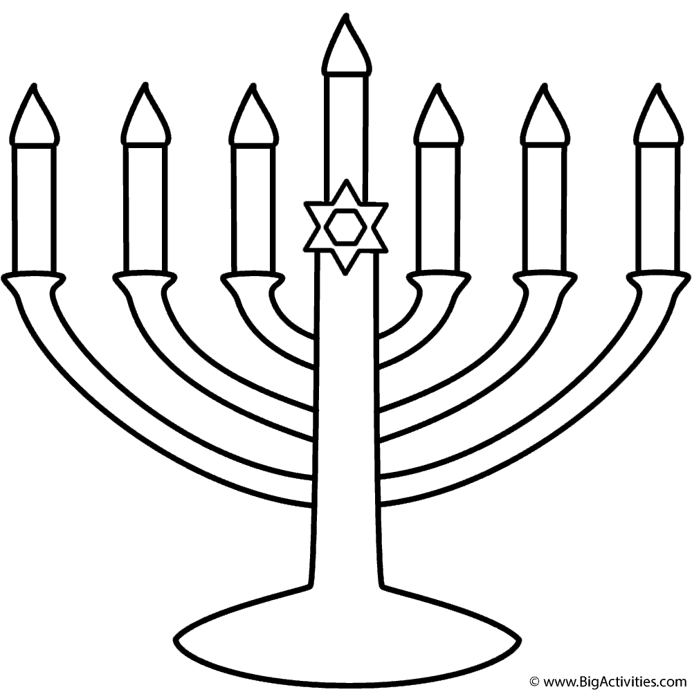 Menorah Drawing at GetDrawings Free download