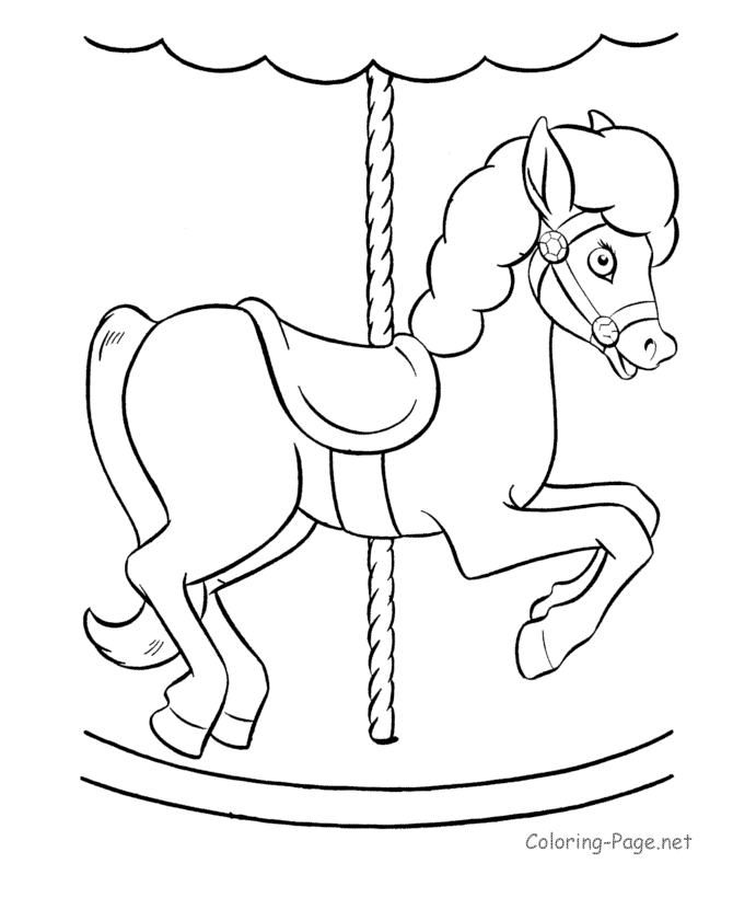 Merry Go Round Drawing at GetDrawings Free download
