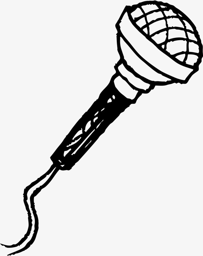 Microphone Line Drawing at GetDrawings Free download