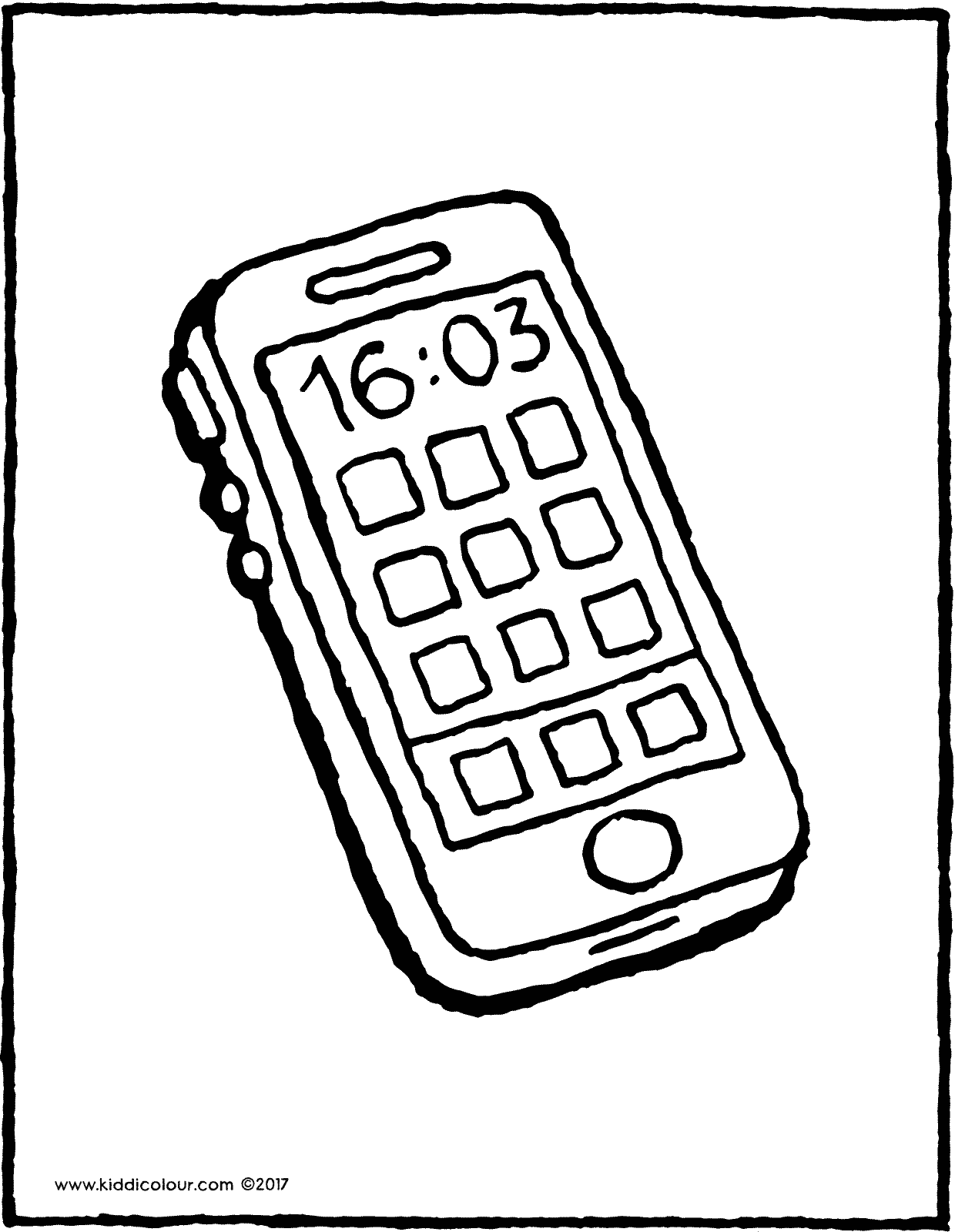 Mobile Drawing at GetDrawings Free download