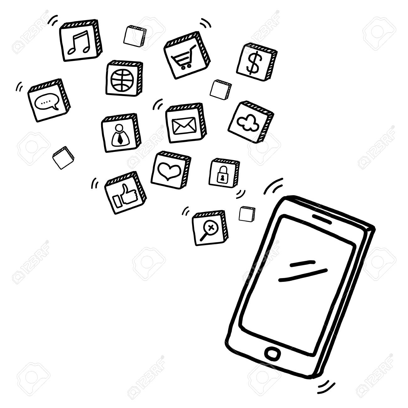 Mobile Drawing at GetDrawings Free download