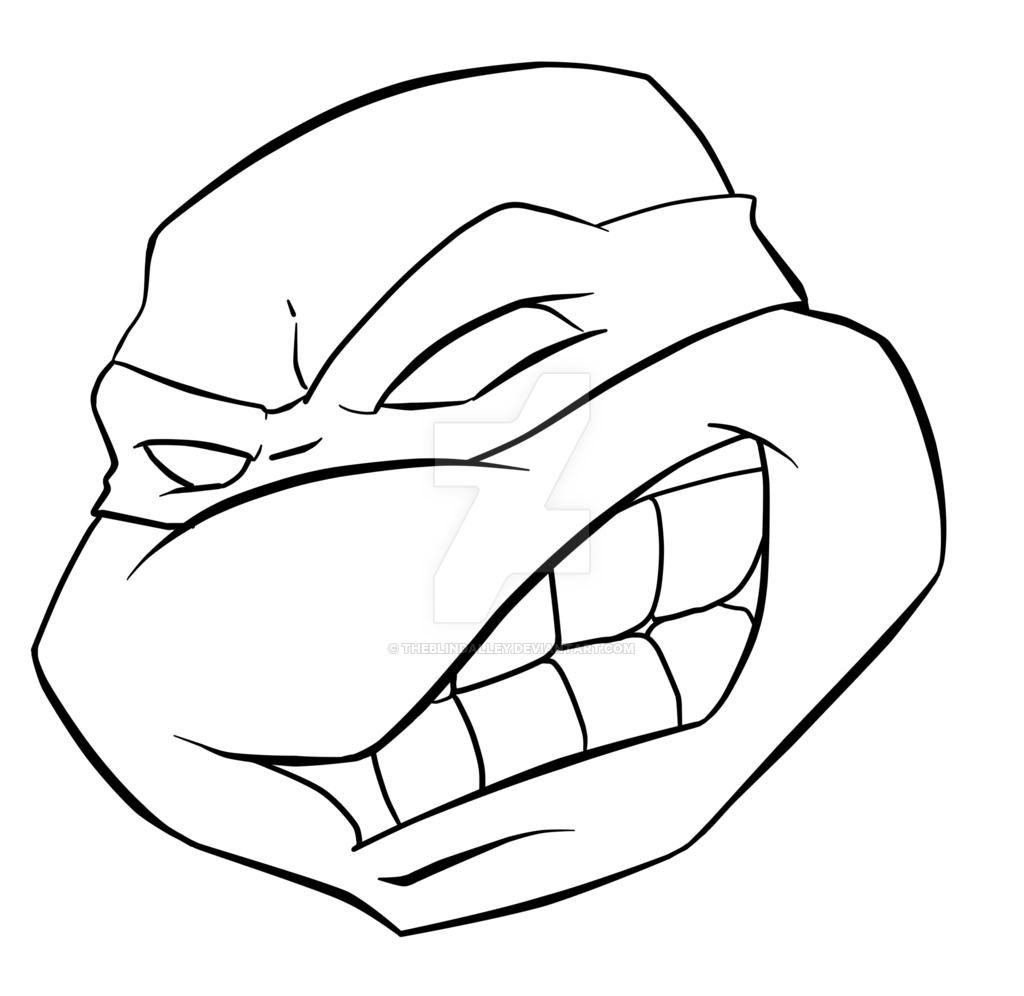 Ninja Turtle Face Drawing at GetDrawings Free download