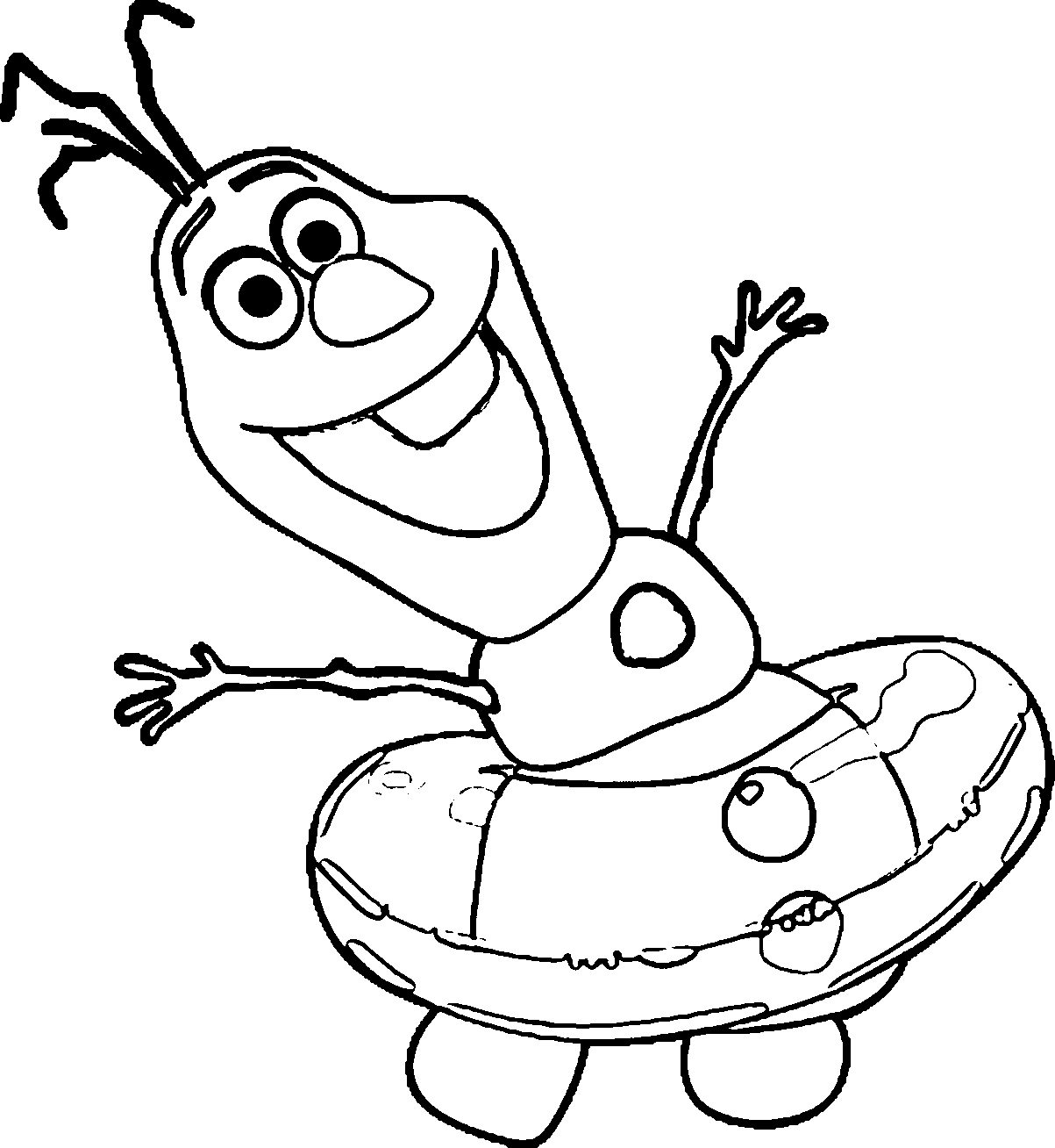 Olaf Drawing Easy at GetDrawings Free download