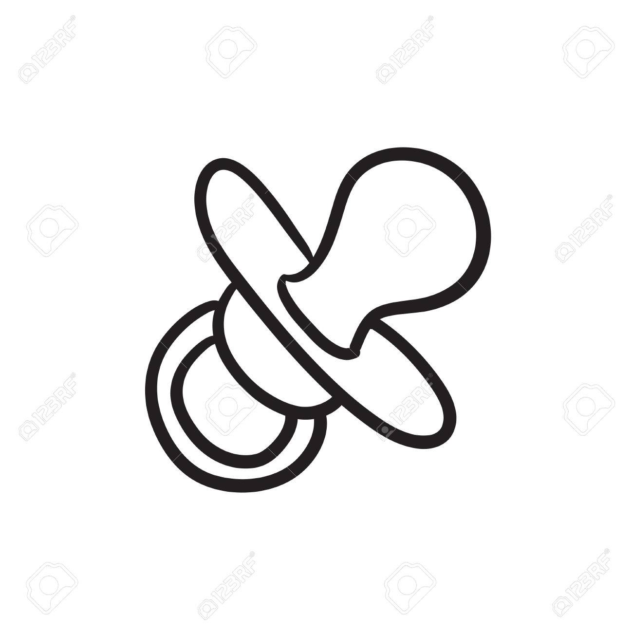 Pacifier Drawing at GetDrawings Free download