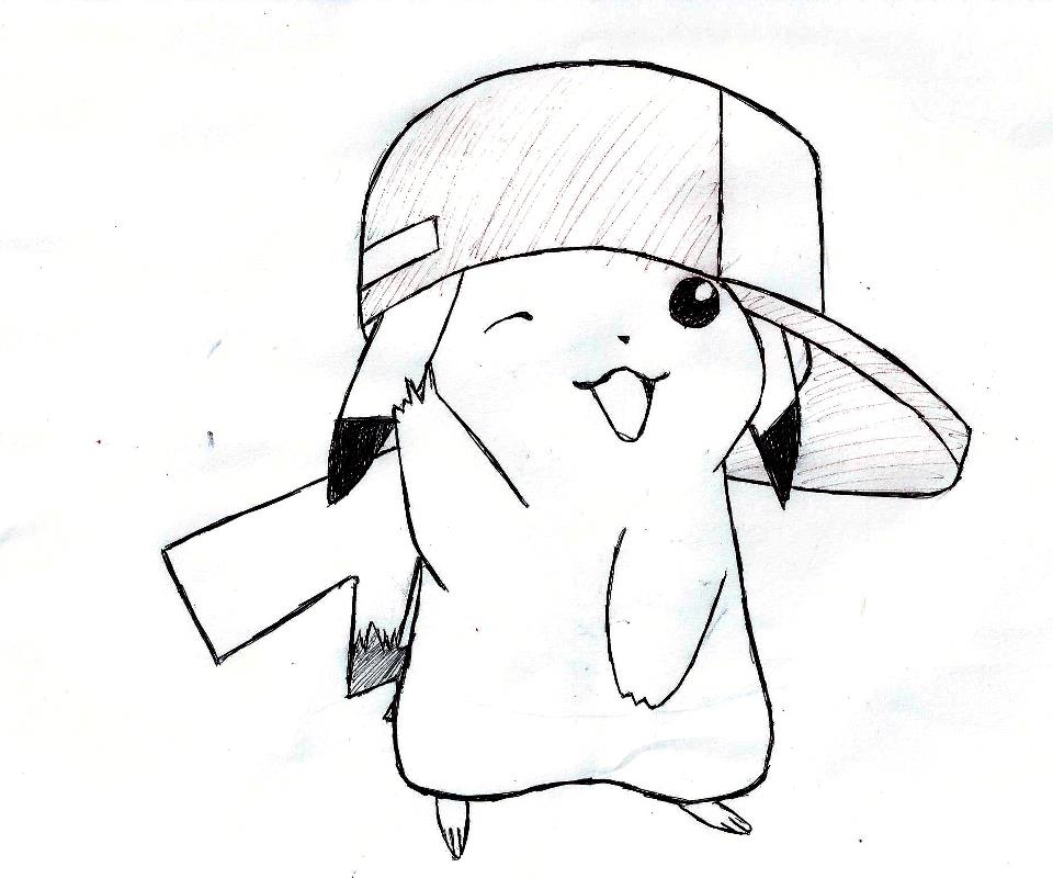 Pikachu Drawing Step By Step Easy at GetDrawings Free download