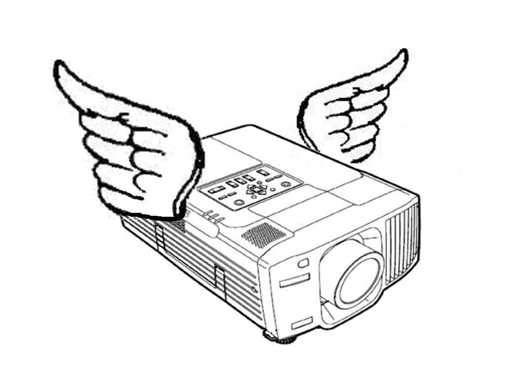 Projector Drawing at Free for personal