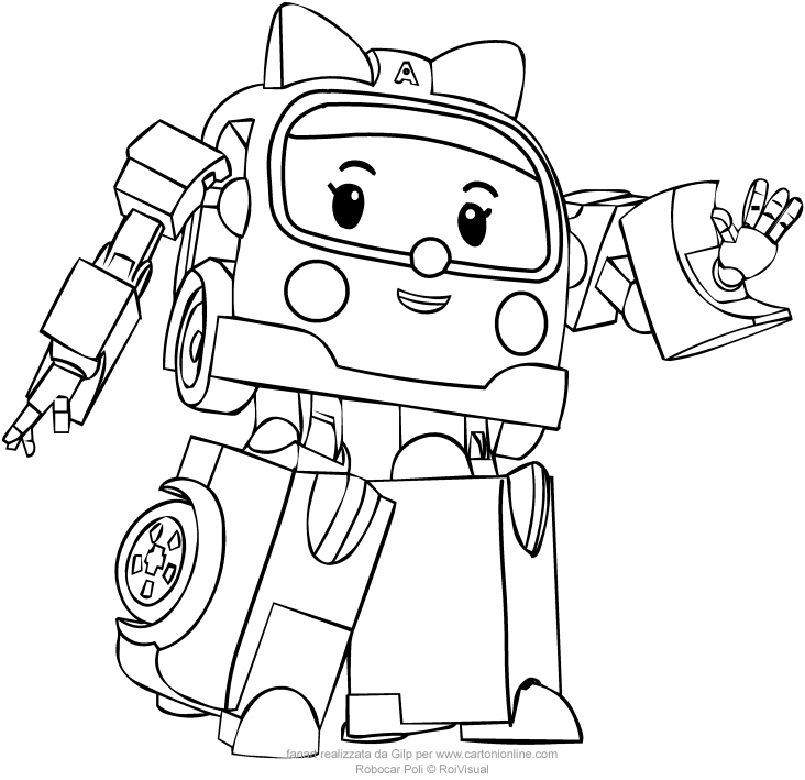 Robocar Poli Clipart at GetDrawings Free download