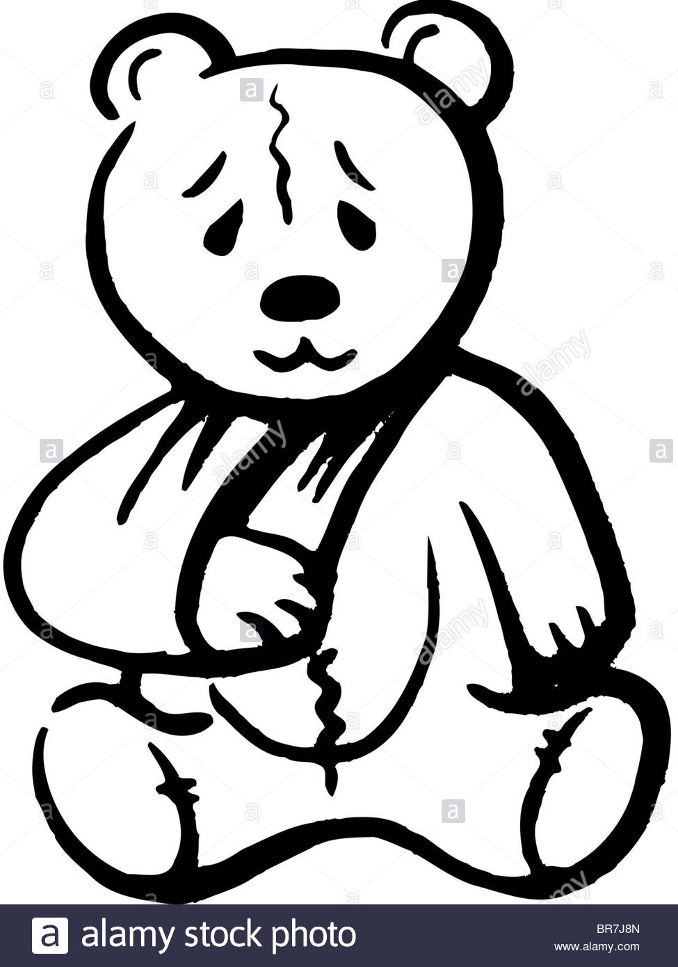 Sad Teddy Bear Drawing at GetDrawings Free download