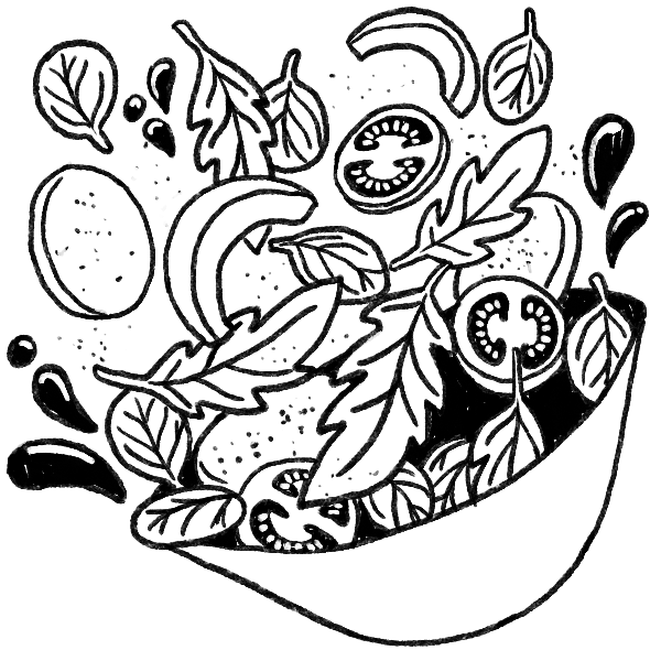 Salad Drawing at GetDrawings Free download