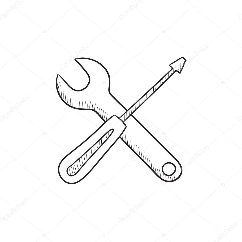 Screwdriver Drawing at GetDrawings Free download