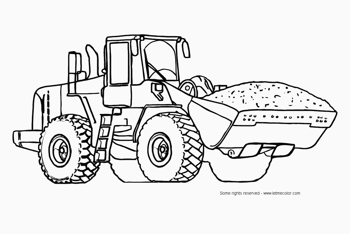 Simple Bulldozer Drawing at GetDrawings Free download