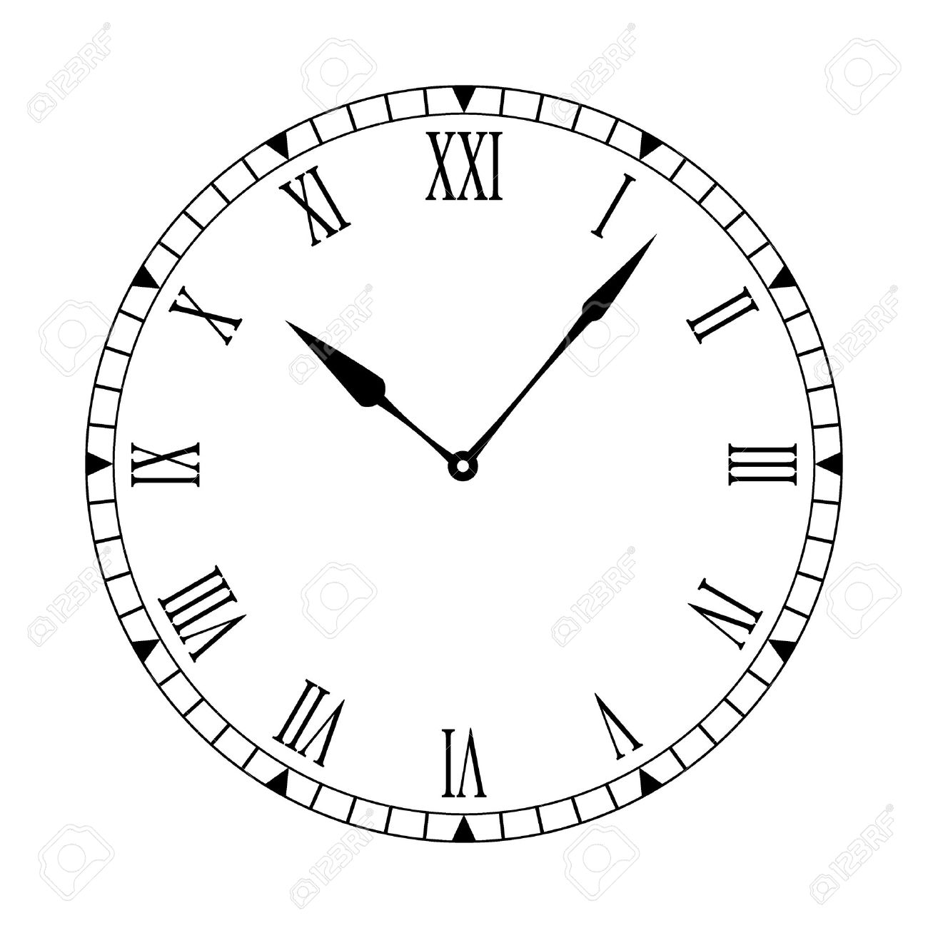 Simple Clock Drawing at GetDrawings Free download