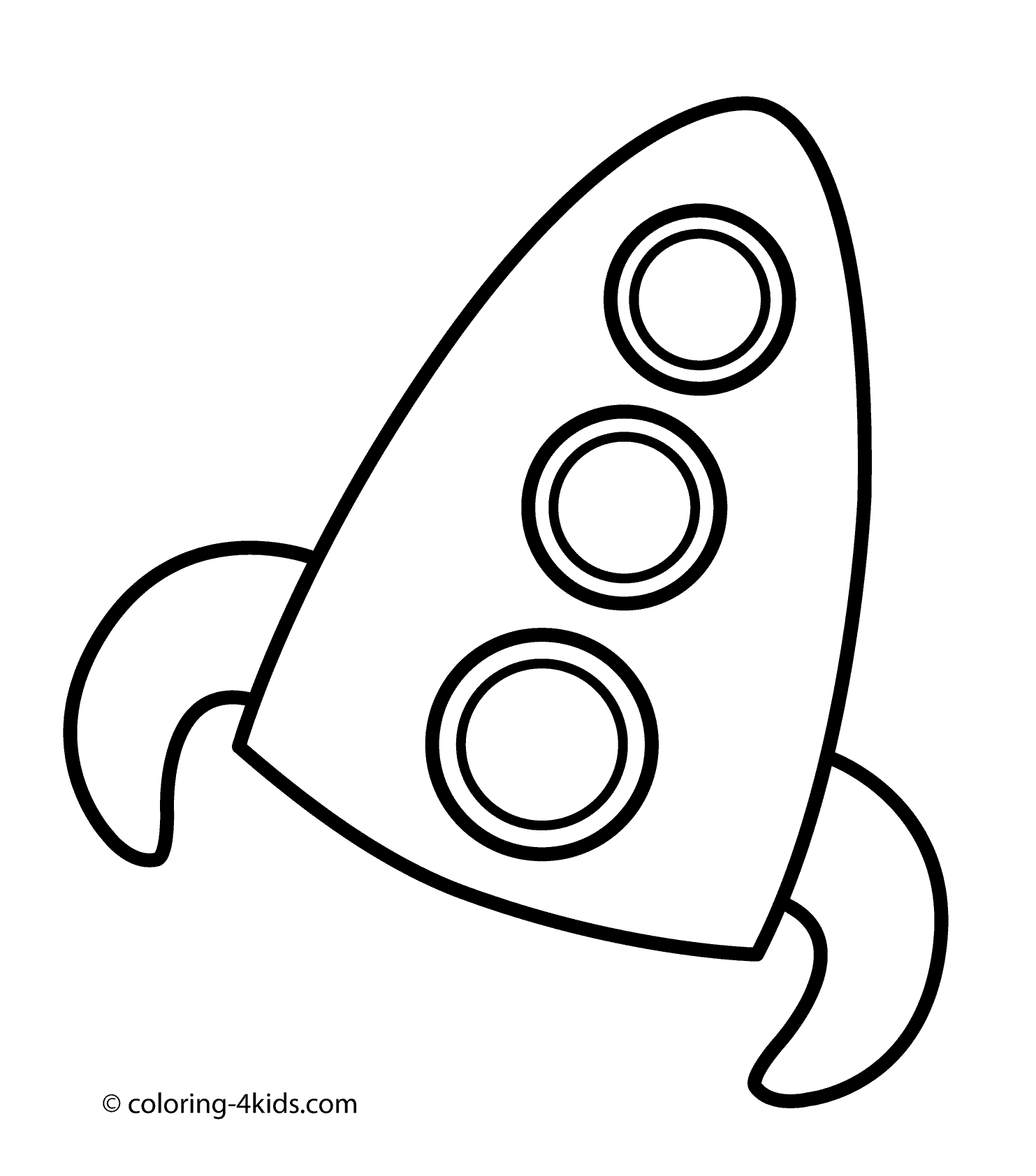 Simple Rocket Ship Drawing at GetDrawings Free download