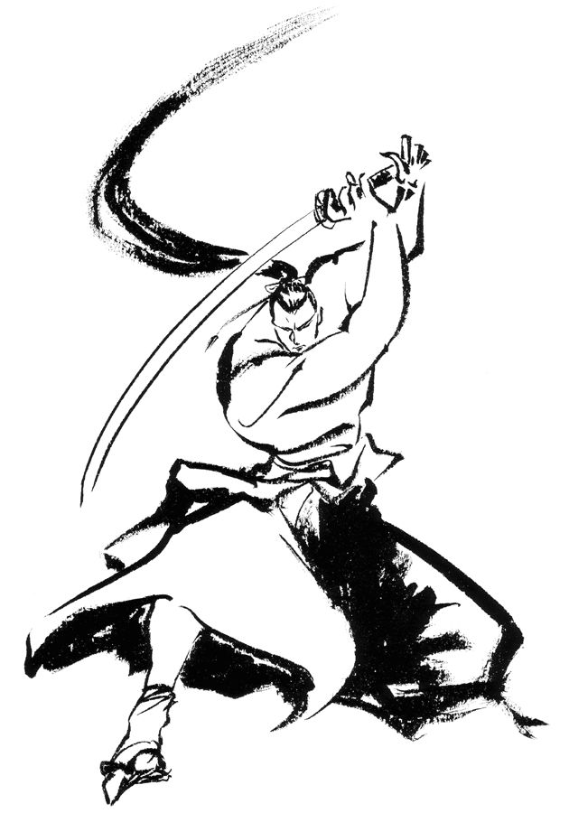 Simple Samurai Drawing At Getdrawings Com Free For Personal Use