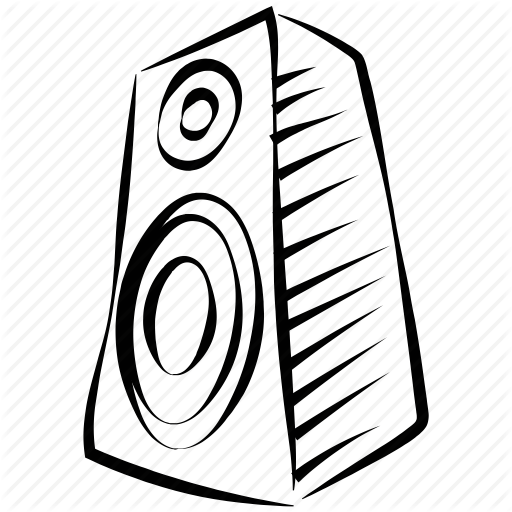 Speaker Drawing at GetDrawings Free download