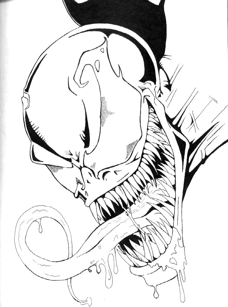 Spiderman Face Drawing at GetDrawings Free download