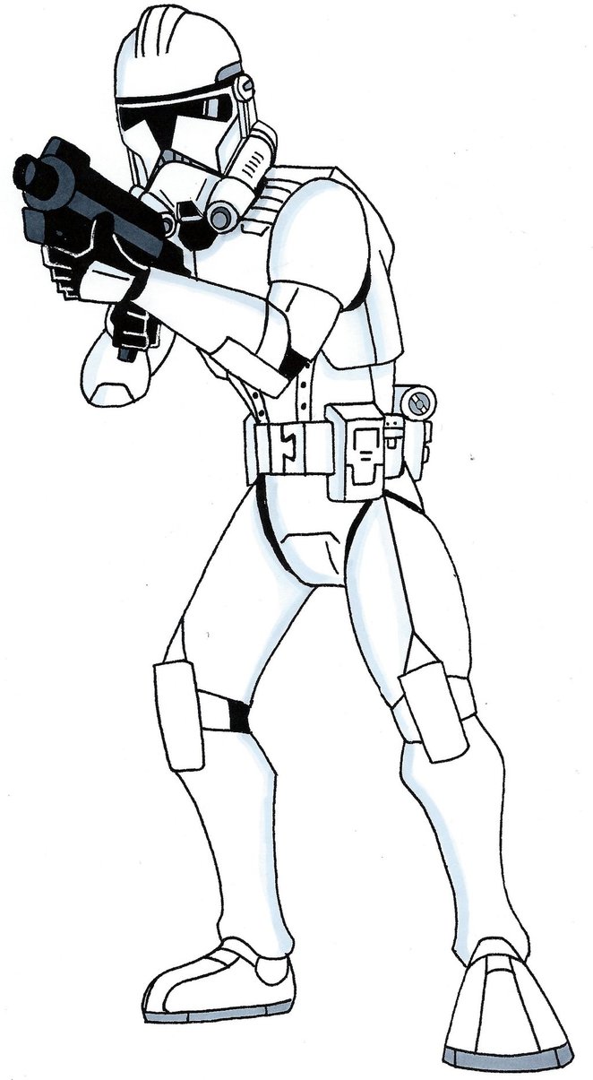 Star Wars Clone Trooper Drawing at GetDrawings Free download
