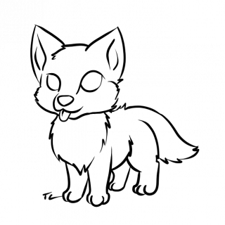 Anime Wolf Drawings Easy Cool Fighting Cute Pictures Of Iydunetwork