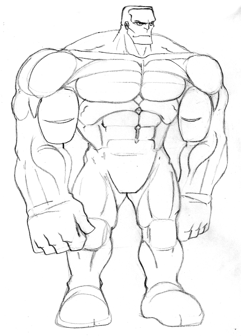 Superhero Drawing at GetDrawings Free download