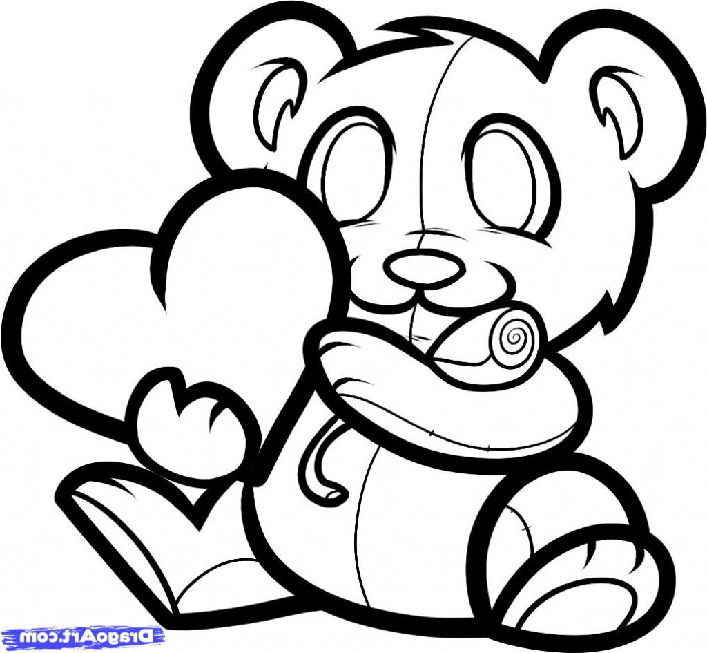 Teddy Bear Drawing Easy at GetDrawings Free download