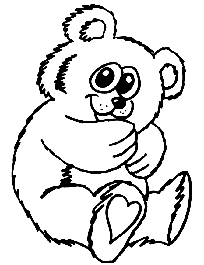 Teddy Bear Face Drawing at GetDrawings Free download