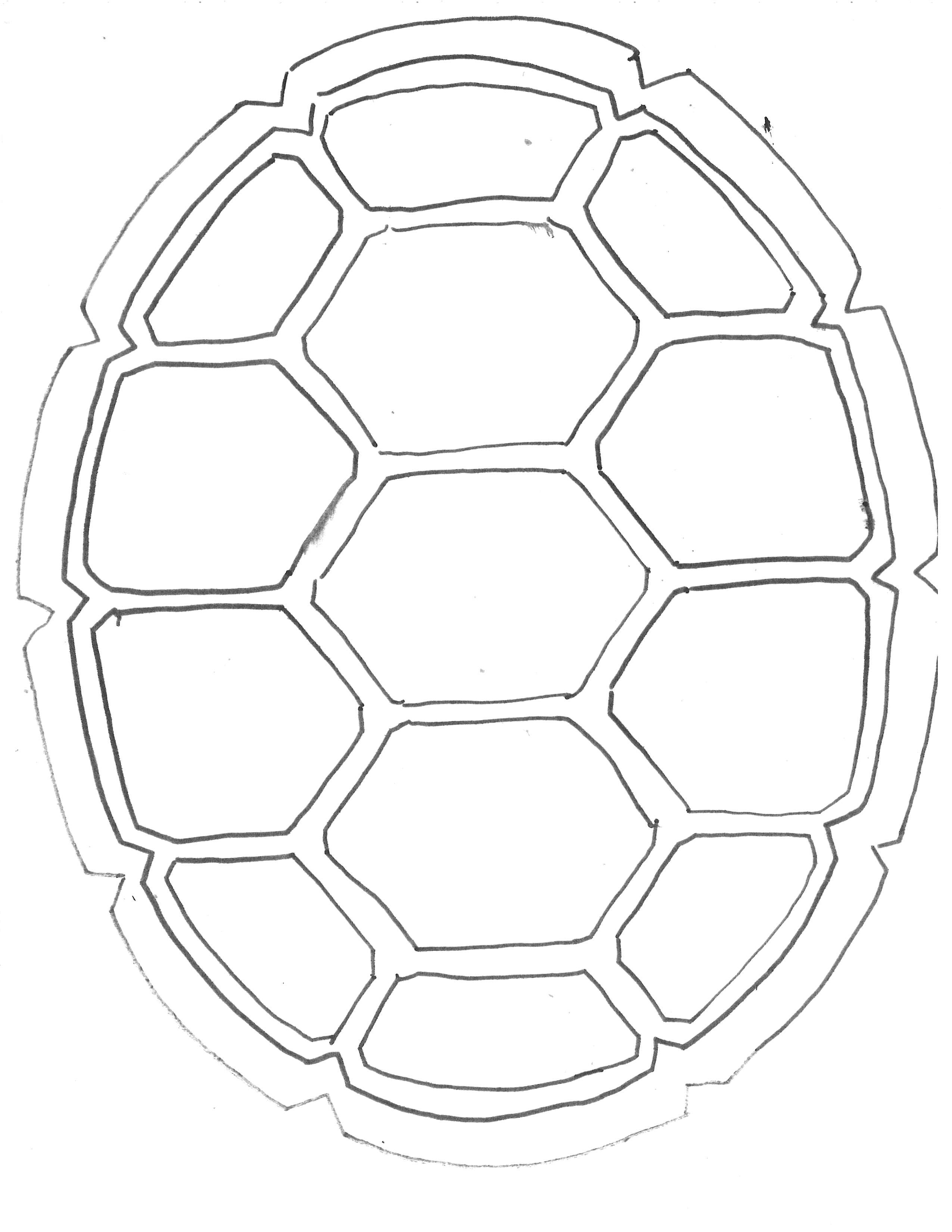 Turtle Shell Pattern Coloring Page Sketch Coloring Page