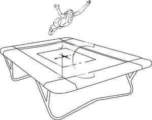 Trampoline Drawing At Getdrawings Com Free For Personal Use